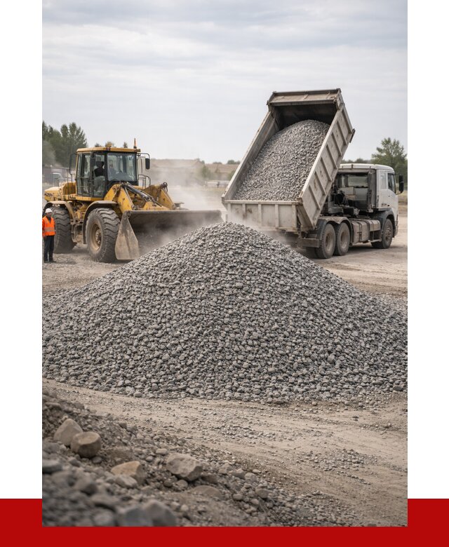 Купить щебень с доставкой в Севастополе от 2580 руб. | ПРОНЕРУДСев