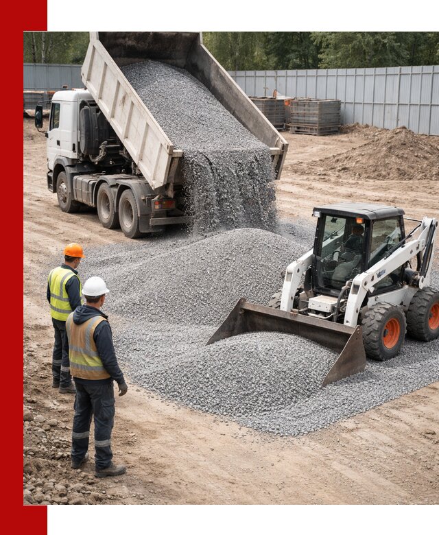 Доставка и продажа гранитного щебня фракции 0-5 в Севастополе