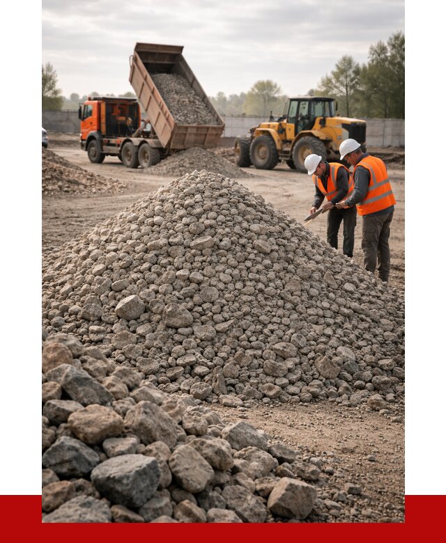 Гранитный щебень фракция 40-70 в Севастополе от 2580 руб ПРОНЕРУДСев