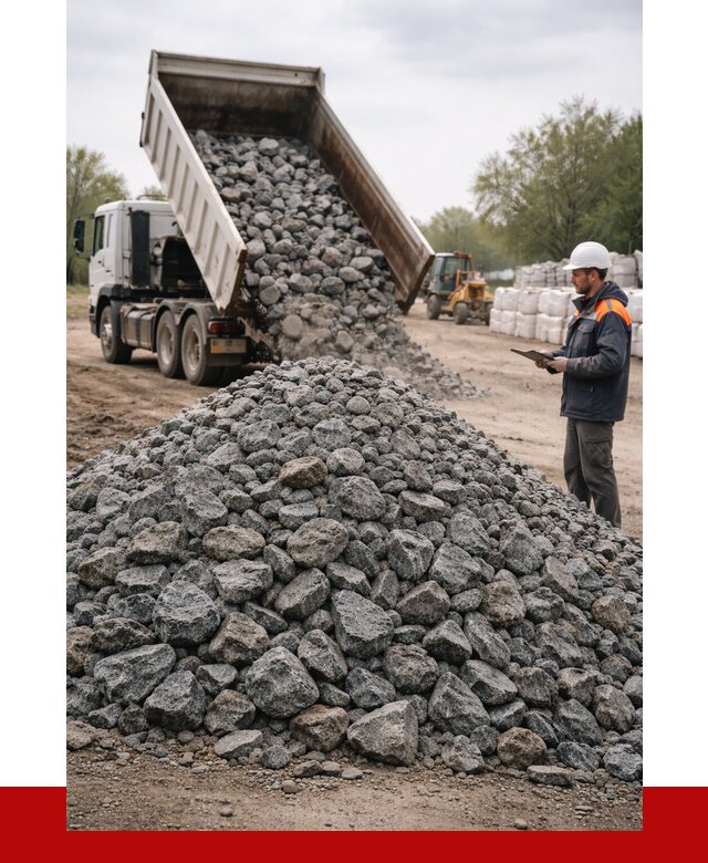 Гранитный щебень фракция 100-200 в Севастополе от 4335 р. ПРОНЕРУДСев