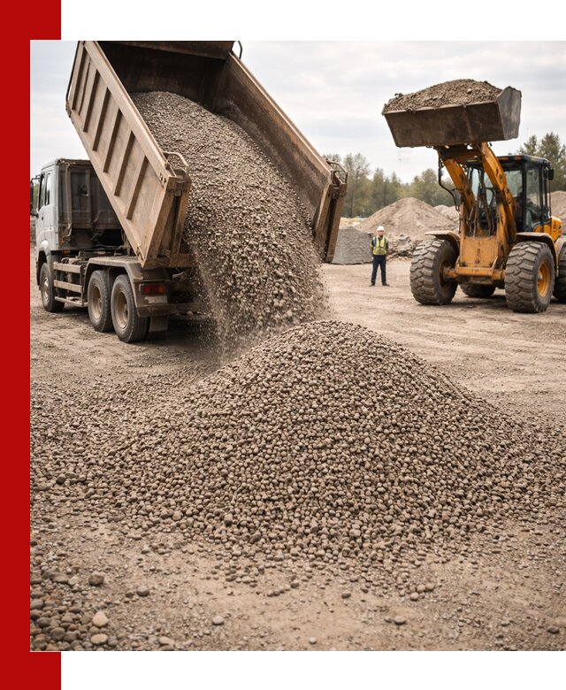 Гравийный щебень фракция 3–10 с доставкой в Севастополе