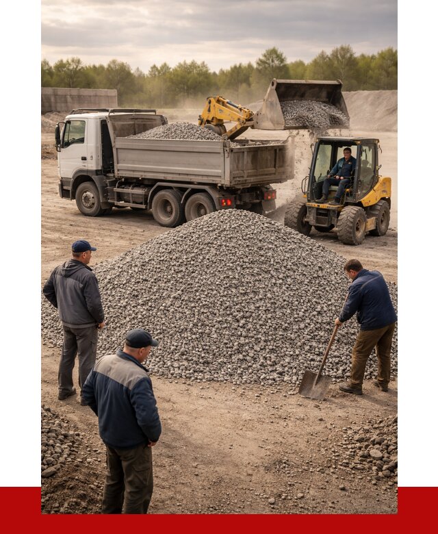 Гравийный щебень фракция 5-20 в Севастополе от 2477 р. ПРОНЕРУДСев
