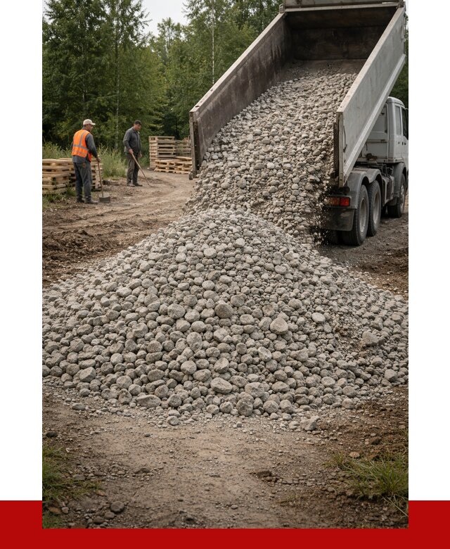 гравийный щебень фракция 70-120 в Севастополе от 2529 р. ПРОНЕРУДСев