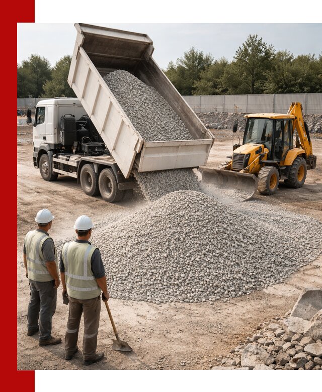 Купить известняковый щебень фракции 5–10 мм с доставкой в Севастополе