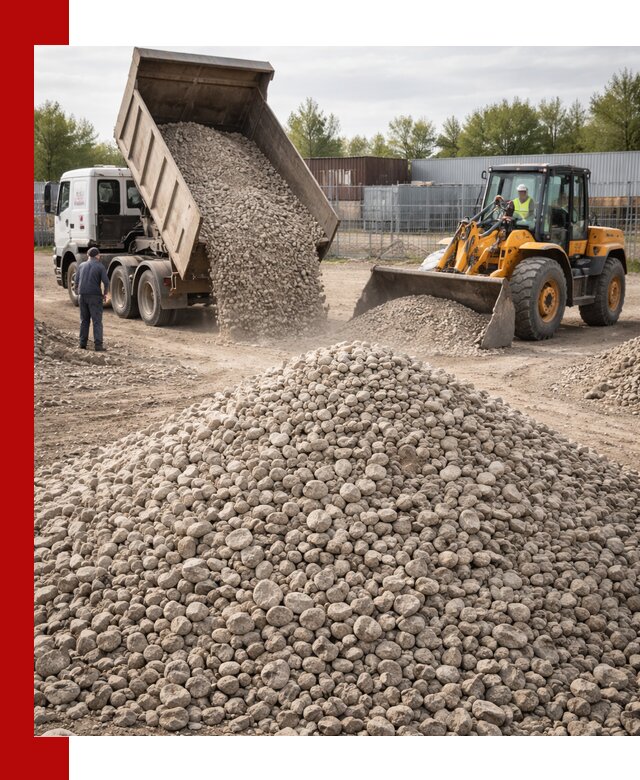 Доломитовый щебень фракции 20–41 с доставкой в Севастополе