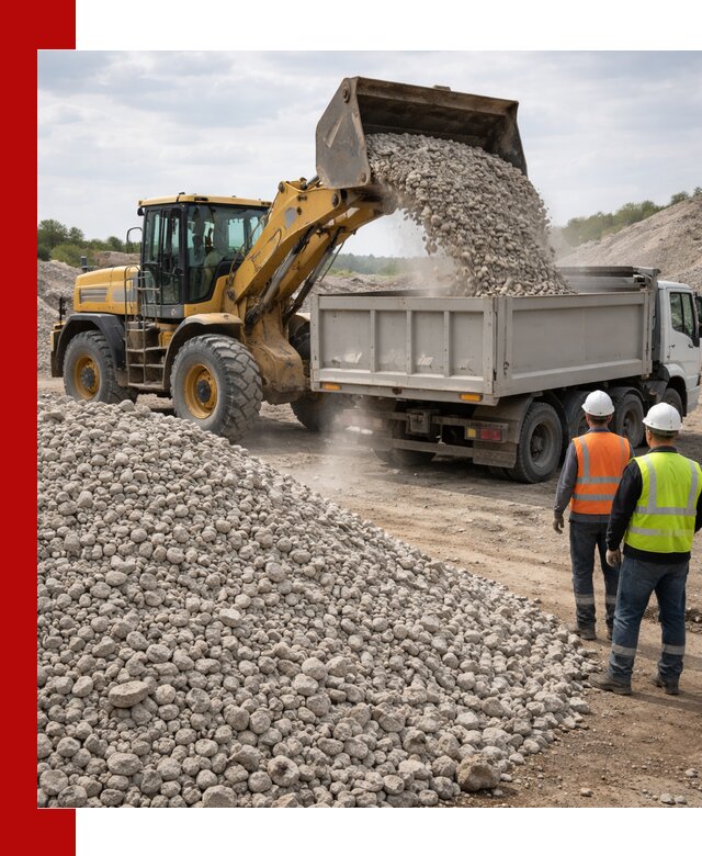 Доломитовый щебень фракция 40–71 доставка и продажа в Севастополе