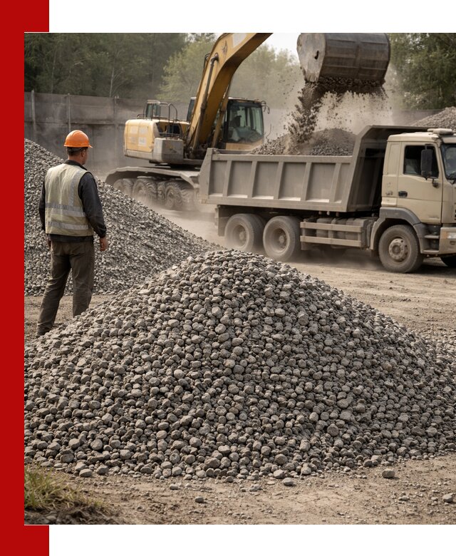 Шлаковый щебень фракция 5-20 с доставкой в Севастополе
