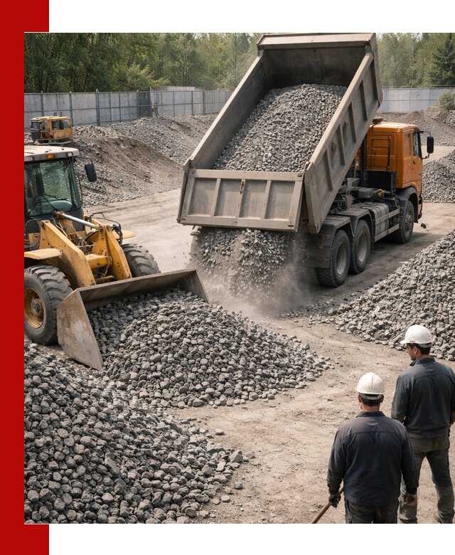 Шлаковый щебень фракция 20-40 доставка и продажа в Севастополе