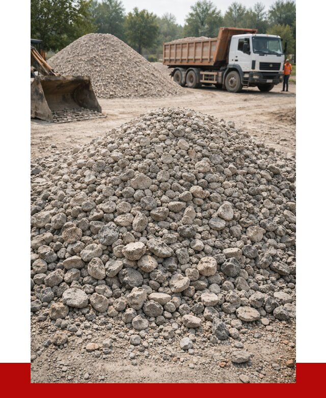 Вторичный щебень фракция 20-40 в Севастополе от 2271 р ПРОНЕРУДСев