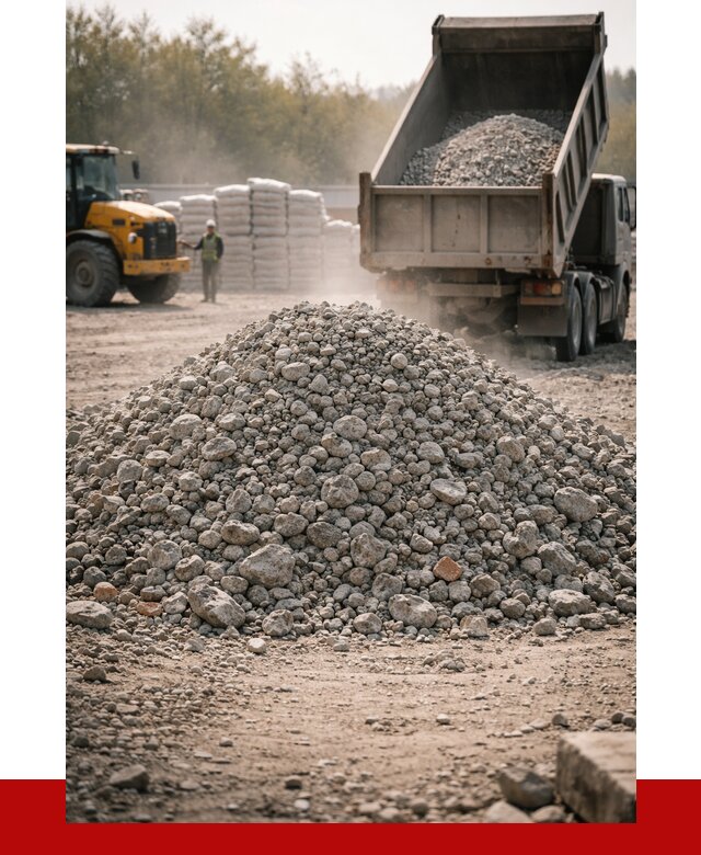 Вторичный щебень фракция 70-150 в Севастополе от 1445 р. | ПРОНЕРУДСев
