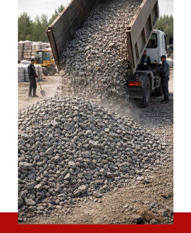 Бетонный щебень фракция 40-70 в Севастополе от 1858 р. ПРОНЕРУДСев