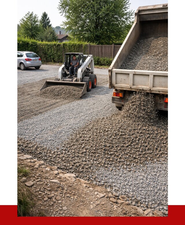Щебень для парковки в Севастополе с доставкой от 1239 р.| ПРОНЕРУДСев