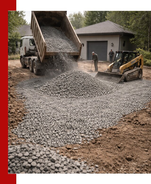 Щебень для парковки в Севастополе: доставка и укладка качественного материала