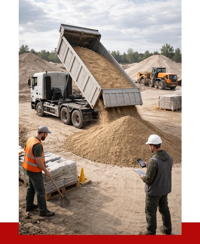 Карьерный песок с доставкой в Севастополе от 3716 р. ПРОНЕРУДСев