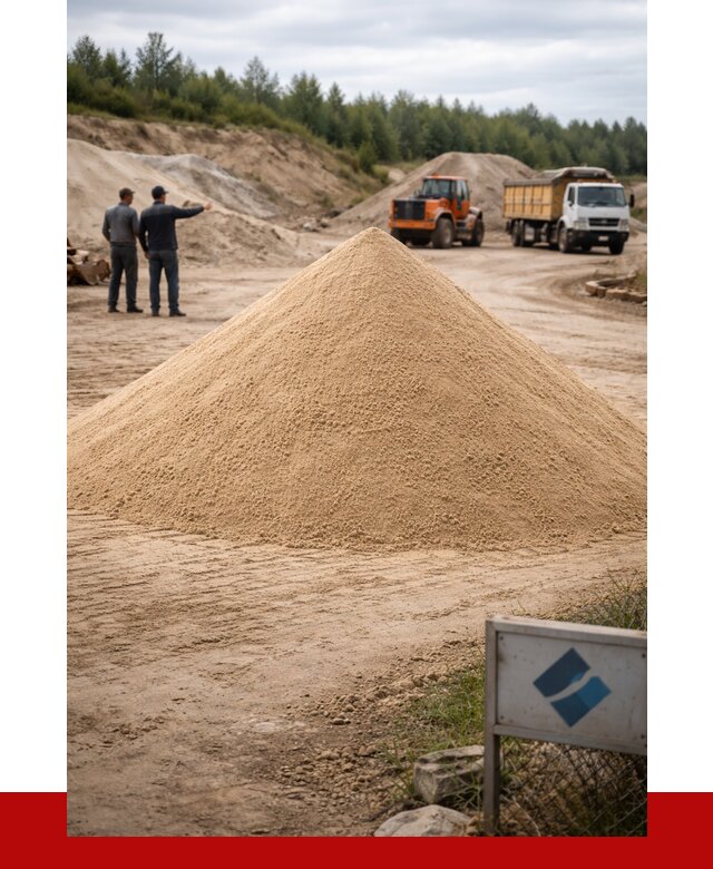 Карьерный песок навалом в Севастополе от 1858 р. | ПРОНЕРУДСев