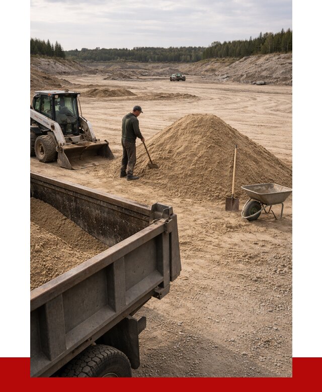 Карьерный песок среднезернистый в Севастополе, от 2271 р. ПРОНЕРУДСев