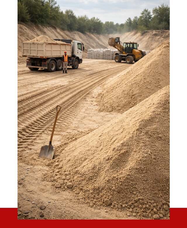 Карьерный песок мелкозернистый в Севастополе от 9289 р. | ПРОНЕРУДСев