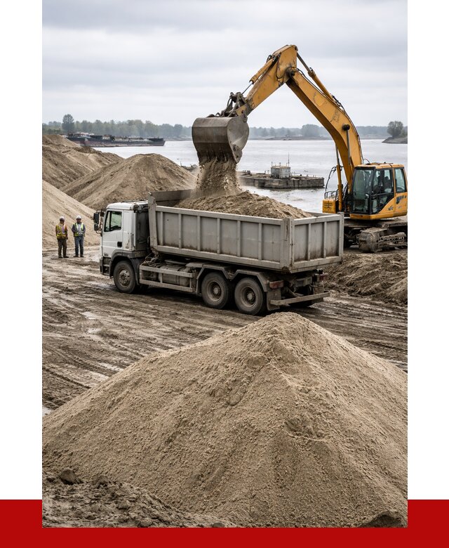 Купить речной песок навалом в Севастополе от 1858 р., ПРОНЕРУДСев