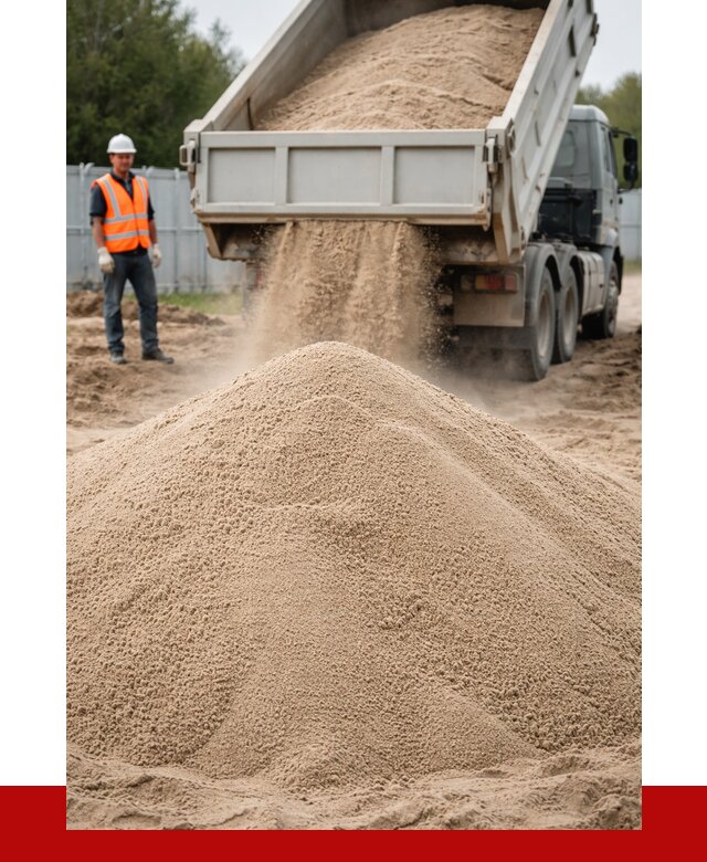 Купить сеяный песок с доставкой в Севастополе от 2271 р ПРОНЕРУДСев