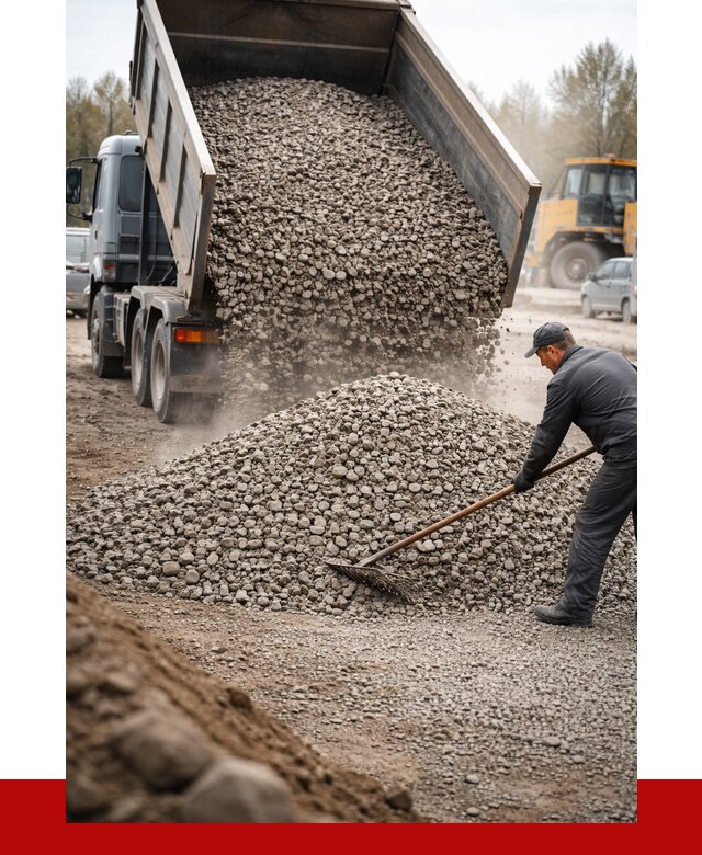 Гравий фракция 20-40 в Севастополе от 2580 р. доставка | ПРОНЕРУДСев