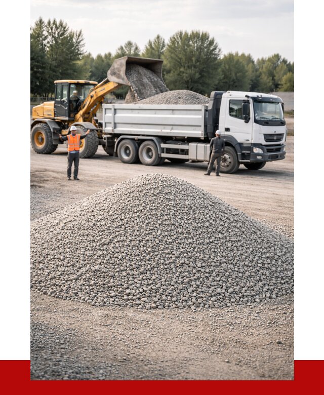 Купить мытый гравий в Севастополе от 3612 р, доставка ПРОНЕРУДСев