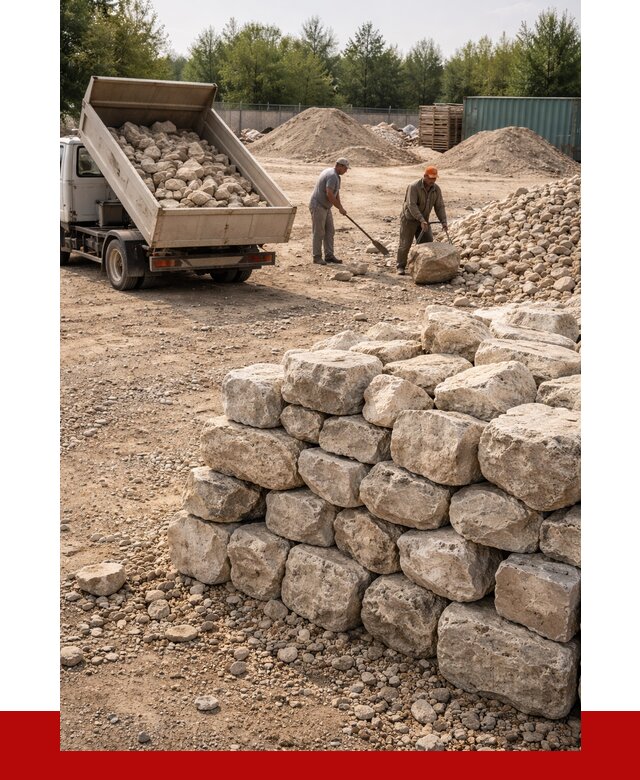 Бутовый камень известняковый в Севастополе от 4335 р. | ПРОНЕРУДСев