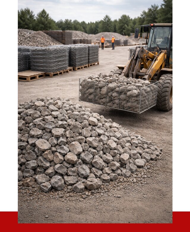 Камень для габионов фракция 70-150 в Севастополе от 4335 р. | ПРОНЕРУДСев