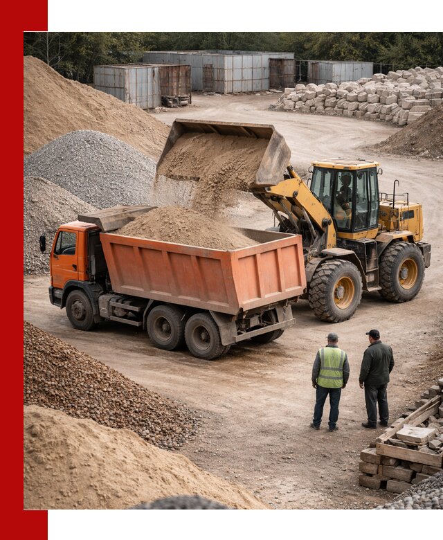 Доставка сыпучих смесей и смесей для стройки в Севастополе