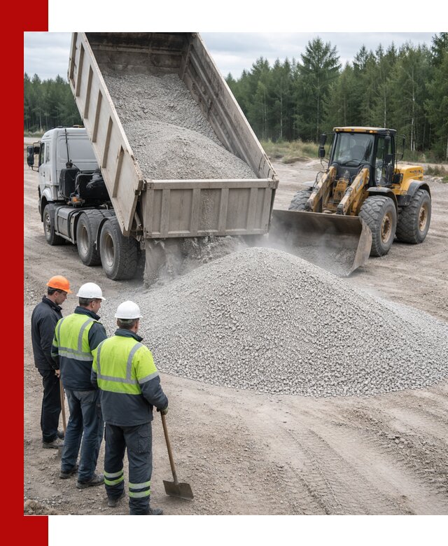Известняковый отсев 0-5 доставка в Севастополе быстро и выгодно