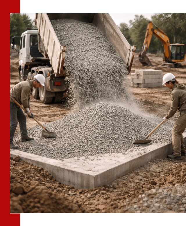 Доставка и продажа отсева для бетона в Севастополе