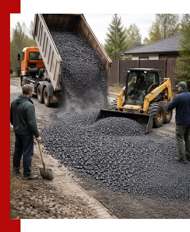 Крошка габбро с доставкой в Севастополе для строительных работ