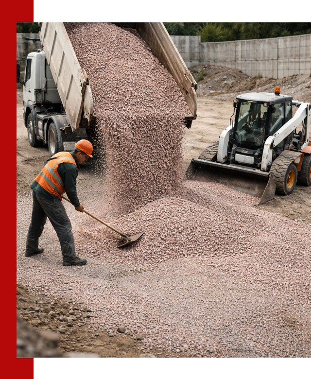 Крошка розовый гранит с доставкой в Севастополе от производителя