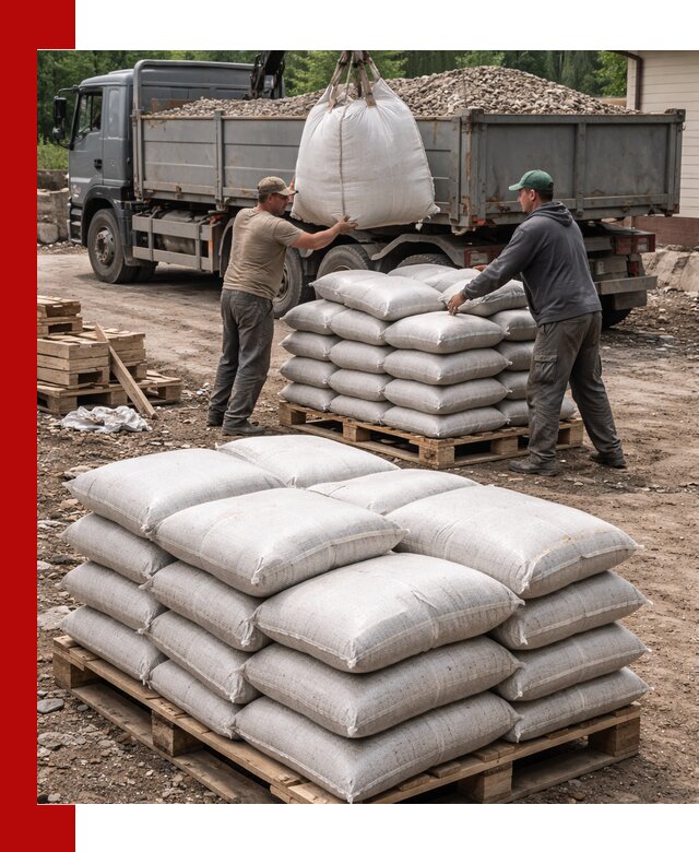 Керамзит в мешках с доставкой в Севастополе от компании-поставщика