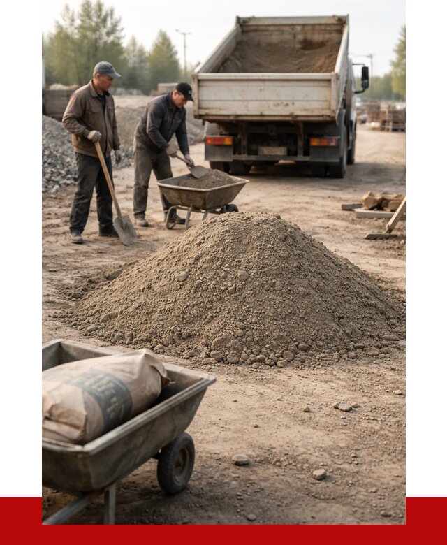 Цементно-песчаная смесь М150 в Севастополе от 4851 р. | ПРОНЕРУДСев