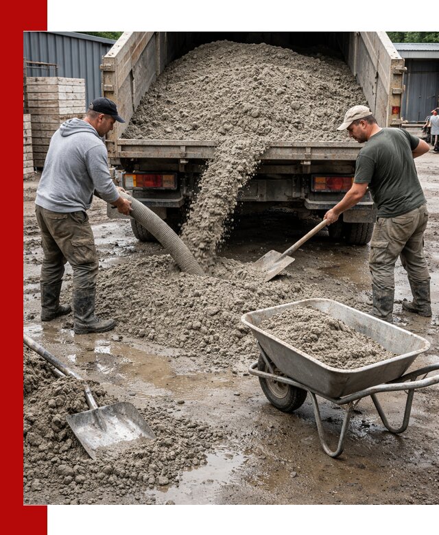 Цементно-песчаная смесь М150 доставка в Севастополе