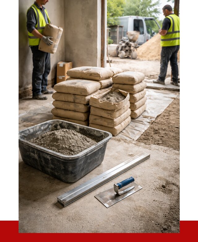 Купить сухую смесь для стяжки в Севастополе от 4644 р. | ПРОНЕРУДСев