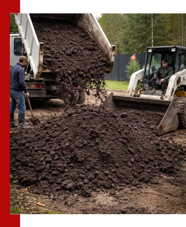 Плодородный грунт с доставкой в Севастополе для садов и огородов