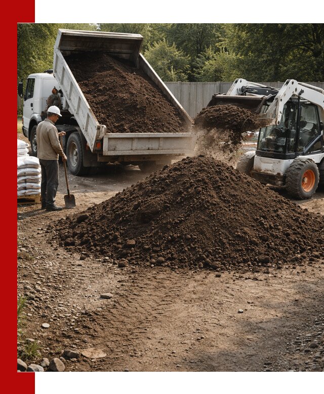 Доставка растительного грунта в Севастополе от производителя оптом и в розницу