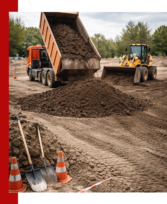 Поставка и доставка планировочного грунта в Севастополе