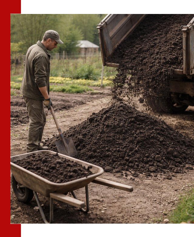 Доставка качественной земли для огорода в Севастополе