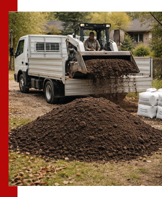 Доставка садовой земли в больших объёмах в Севастополе