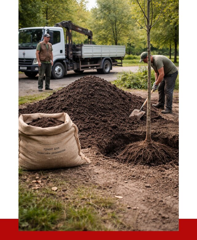 Грунт для посадки деревьев в Севастополе от 1239 р. | ПРОНЕРУДСев