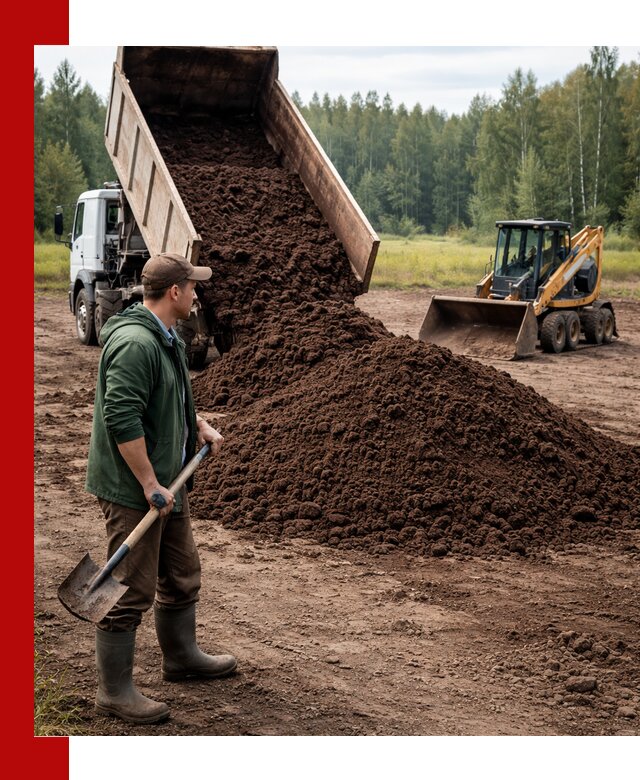 Купить верховой торф с доставкой в Севастополе для садоводства и растений