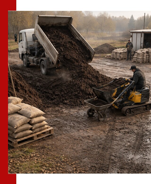 Кислый торф в доставке по выгодным ценам в Севастополе