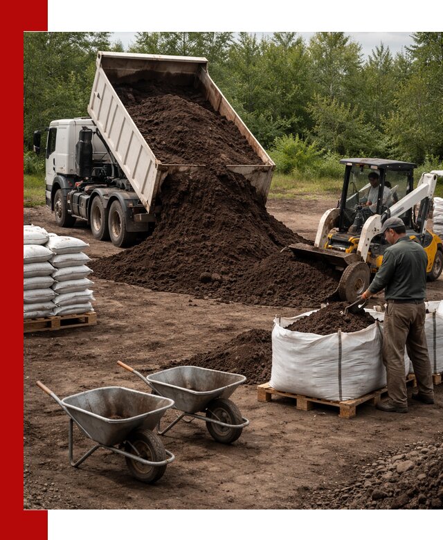 Доставка и продажа торфогрунта в Севастополе оптом и в розницу