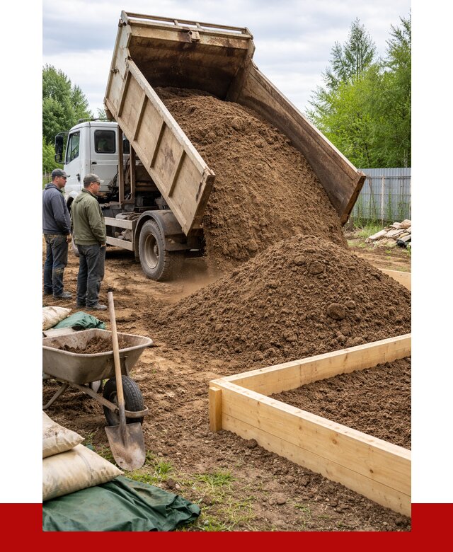 Торфо песчаная смесь в Севастополе с доставкой от 1909 р. | ПРОНЕРУДСев