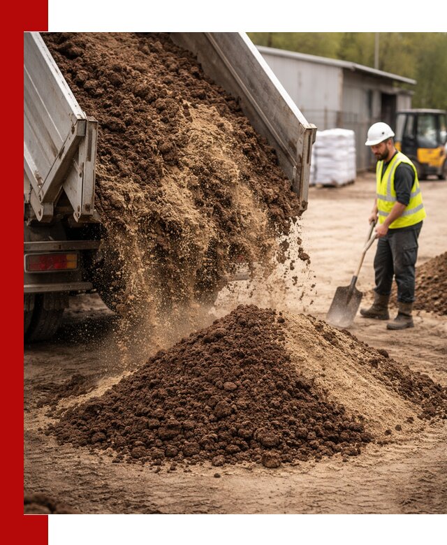 Доставка торфо-песчаной смеси в Севастополе для строительства и озеленения