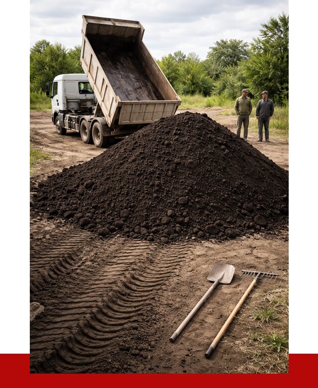 Купить чернозем навалом в Севастополе от 1239 р. за куб | ПРОНЕРУДСев