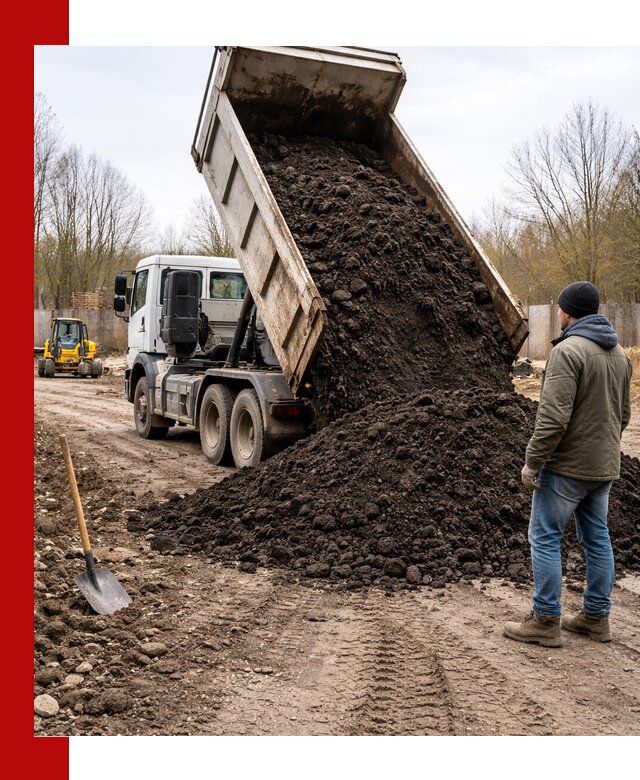 Доставка чернозема навалом в Севастополе быстро и выгодно