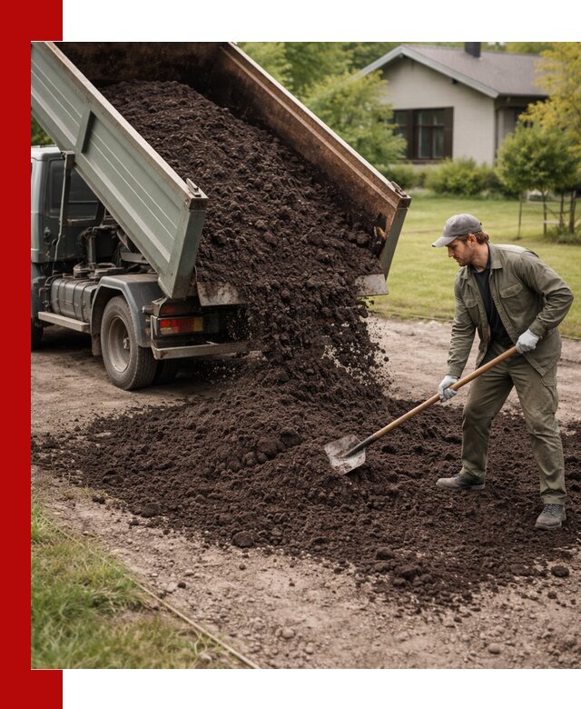 Чернозем для газона с доставкой в Севастополе быстро и качественно